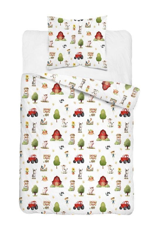 DETEXPOL Povlečení XOXO Farma Bavlna, 140/200, 70/80 cm - Dětské povlečení nelicenční