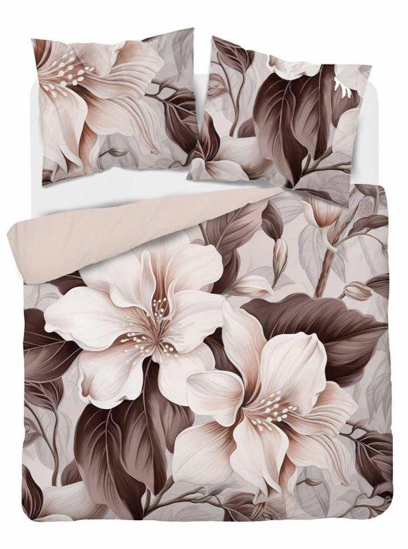 DETEXPOL Francouzské povlečení Lilie Bavlna, 220/200, 2x70/80 cm DETEXPOL Francouzské povlečení Lilie Bavlna, 220/200, 2x70/80 cm