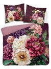 DETEXPOL Francouzské povlečení Pivoňky Bavlna, 220/200, 2x70/80 cm
