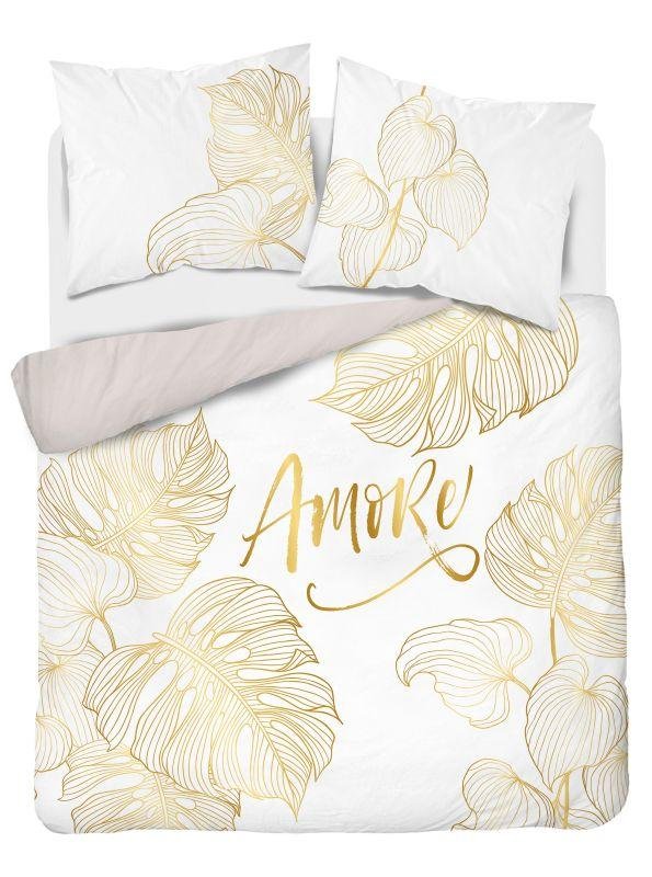 Novinky - DETEXPOL Francouzské povlečení Amore Bavlna, 220/200, 2x70/80 cm DETEXPOL Francouzské povlečení Amore Bavlna, 220/200, 2x70/80 cm - Novinky