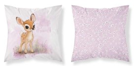 DETEXPOL Povlak na polštářek Srneček Bavlna, 40/40 cm Polštářky - povláčky na polštářky