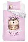 DETEXPOL Povlečení do postýlky Ježeček B Bavlna, 100/135, 40/60 cm
