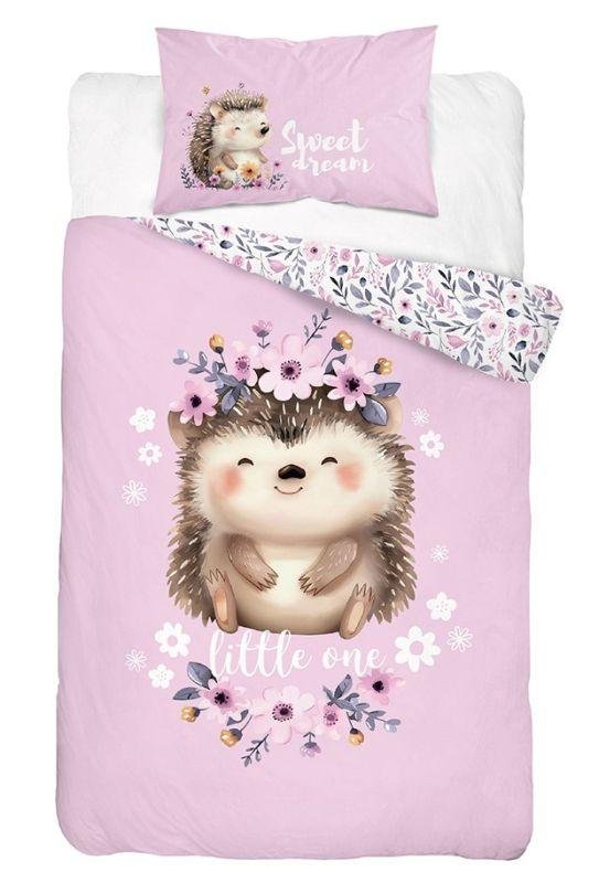 DETEXPOL Povlečení do postýlky Ježeček B Bavlna, 100/135, 40/60 cm - Povlečení do postýlky