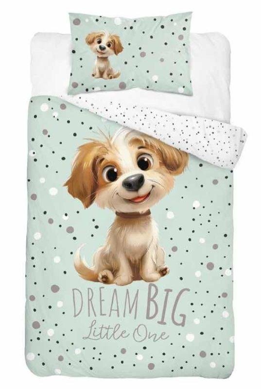 Povlečení do postýlky - DETEXPOL Povlečení do postýlky Veselý Pejsek A Bavlna, 100/135, 40/60 cm DETEXPOL Povlečení do postýlky Veselý Pejsek A Bavlna, 100/135, 40/60 cm - Povlečení do postýlky