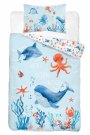Povlečení do postýlky - DETEXPOL Povlečení do postýlky Mořský Svět Bavlna, 100/135, 40/60 cm DETEXPOL Povlečení do postýlky Mořský Svět Bavlna, 100/135, 40/60 cm