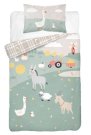 Povlečení do postýlky - DETEXPOL Bambusové povlečení do postýlky zvířátka z farmy B Bavlna, Bambus, 100/135, 40/60 cm DETEXPOL Bambusové povlečení do postýlky zvířátka z farmy B Bavlna, Bambus, 100/135, 40/60 cm