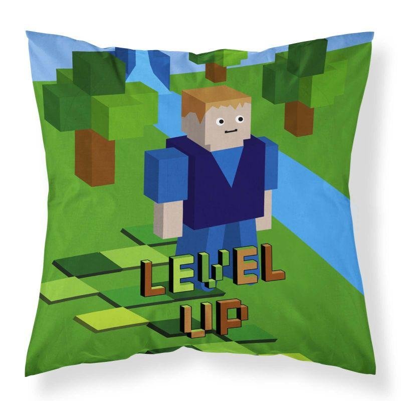DETEXPOL Povlak na polštářek Kostičky Level Up micro Polyester, 40/40 cm - povláčky na polštářky