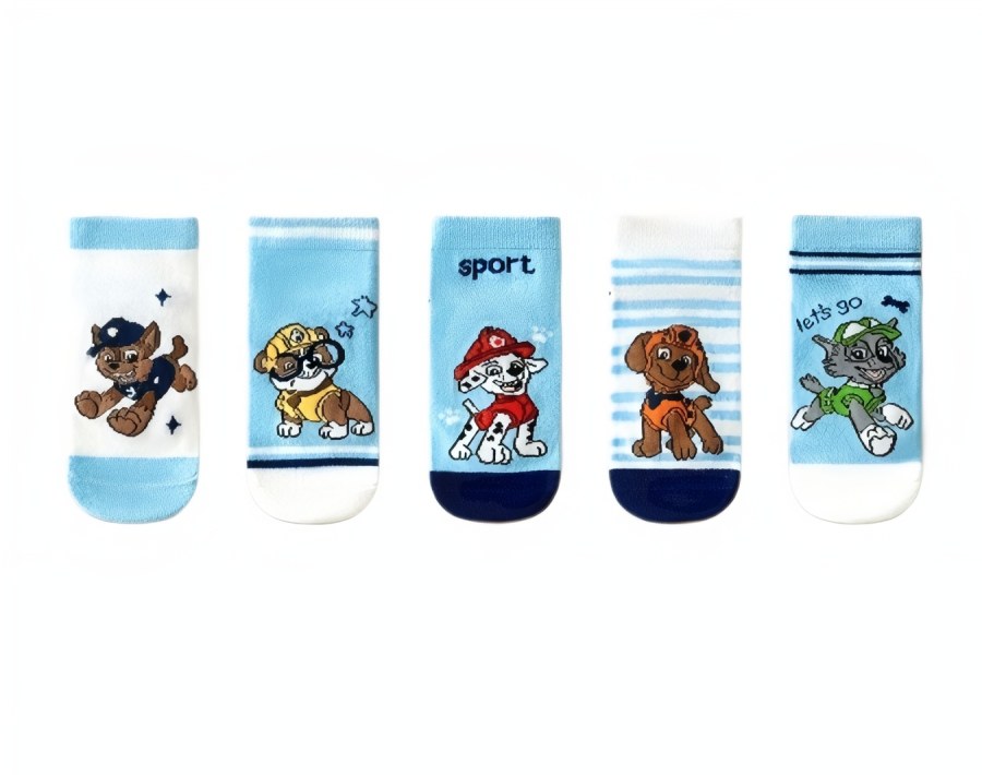 Dětské ponožky Tlapková patrola Kamarádi 5-8 let 5 párů - Dětské ponožky