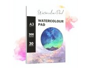 Malířský akvarelový blok Aqua - 180g 24 listů A3