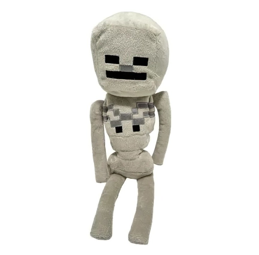 Plyšová hračka Minecraft Skeleton 30cm - Plyšové hračky