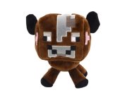 Plyšová hračka Minecraft Kráva hnědá 23cm