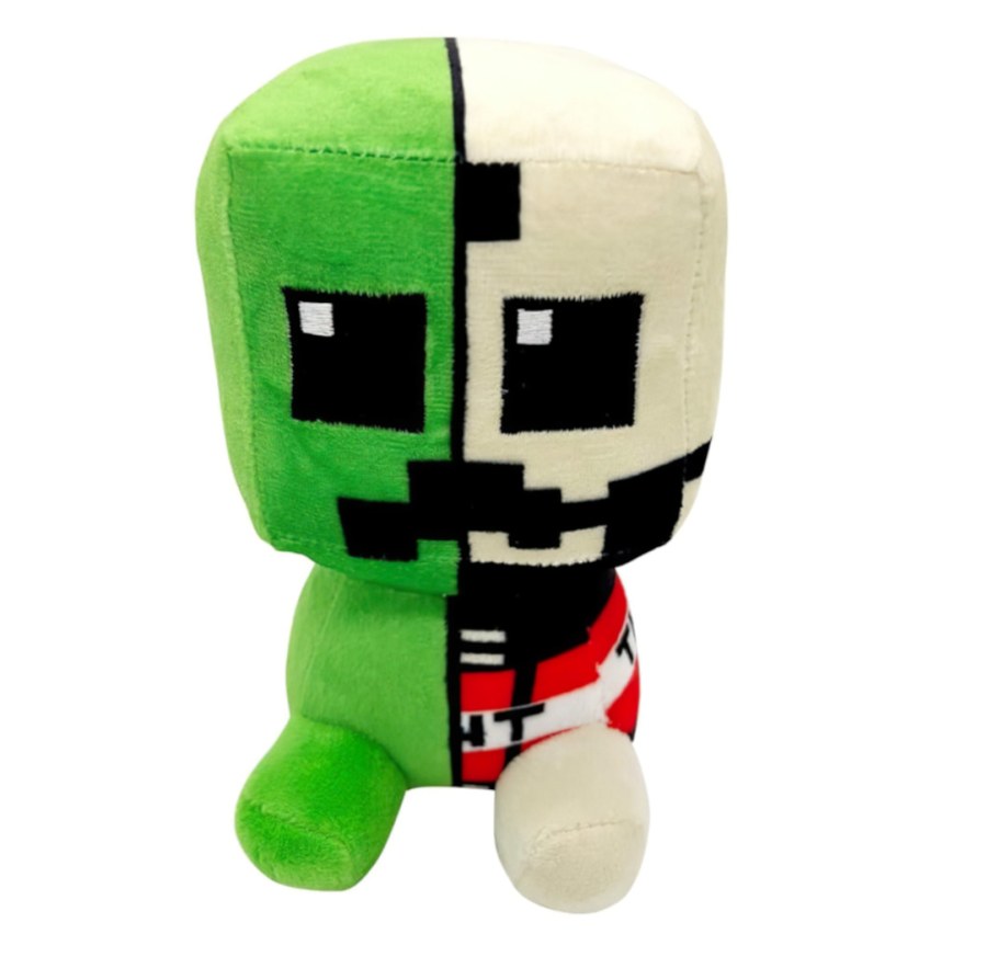 Plyšová hračka Minecraft Creeper TNT mini 13cm - Plyšové hračky