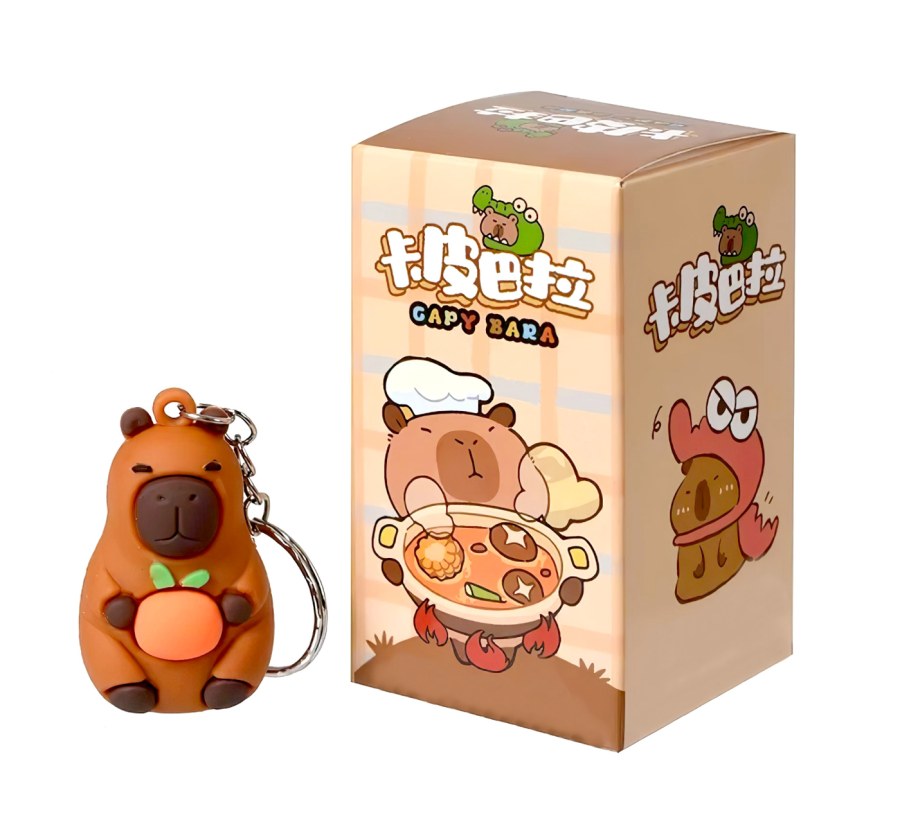 Dětská klíčenka MysteryBox Kapybara 1ks - Přívěšky a klíčenky