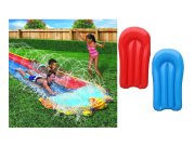 Velká vodní skluzavka dvojitá Zahradní nábytek - Skluzavky