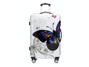 Dívčí cestovní kufr Motýlci 45l