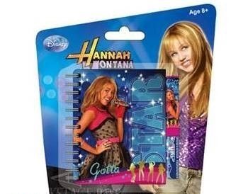 Set - kuličkové pero a zápisník Hannah Montana