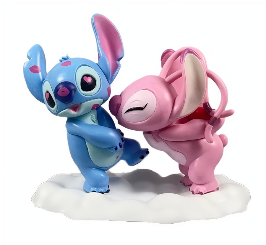 Hračky - Figurky a postavičky - Sada figurek Lilo a Stitch se stojanem Sada figurek Lilo a Stitch se stojanem - Figurky a postavičky