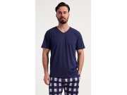 Muži Pánská pyžama Pánská pyžama s dlouhým rukávem - Pánské pyžamo dlouhé Honza Pánské pyžamo dlouhé Honza