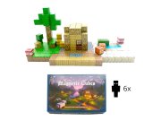 Magnetická stavebnice Minecraft Block World TNT building 198ks Hračky - Magnetické stavebnice