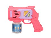 Automatická pistole na bubliny růžová s náplní Hračky - Bublifuky
