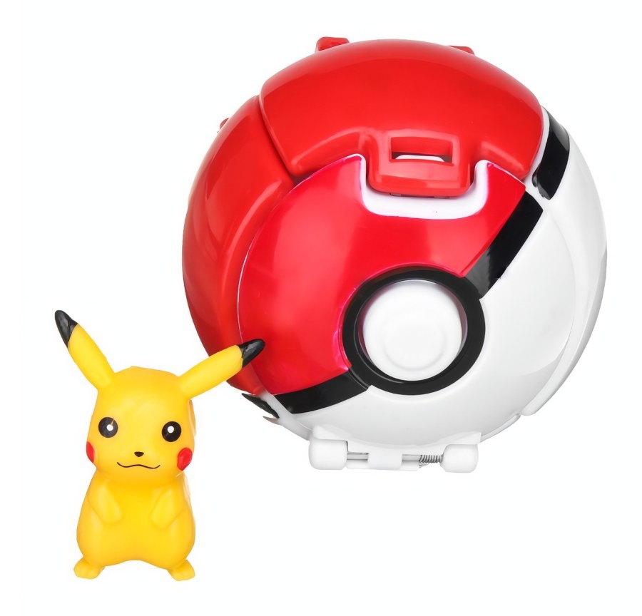 Hrací set Pokémon Pokéball s figurkou Pikachu 2v1 - Figurky a postavičky