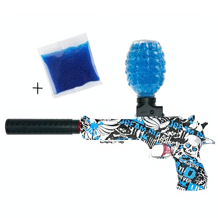 Automatická pistole na gelové kuličky Graffiti - Vodní pistole