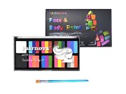 Dětská sada trojitých barev na obličej se štětcem 12ks