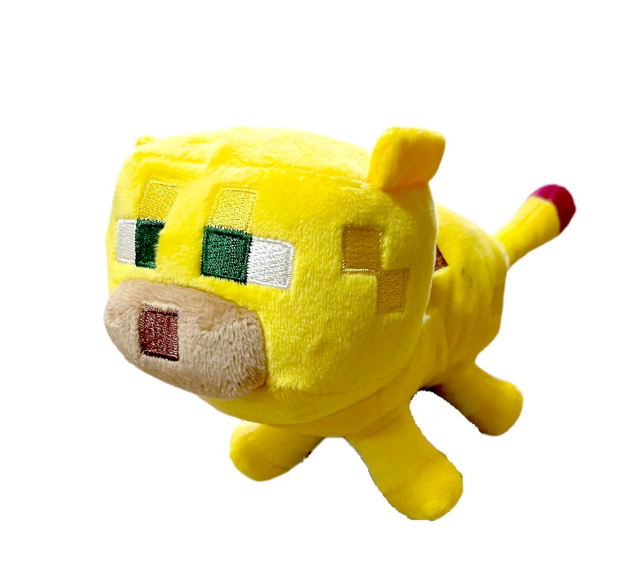Plyšová hračka Minecraft Ocelot žlutý 22cm - Plyšové hračky