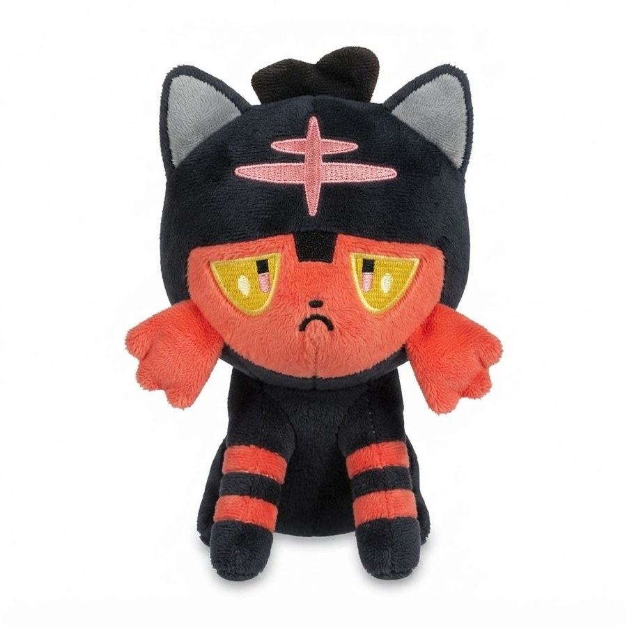 Plyšová hračka Pokémon Litten 21cm - Plyšové hračky
