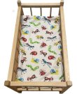 SDS Matrace do postýlky pro panenky Zvířátka z louky Bavlna, výplň: Polyester, 50/28 cm