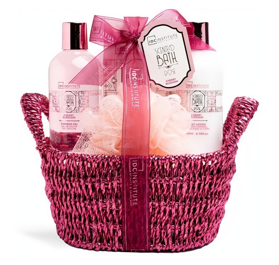 Dárkový koš pro ženy Bath Relaxation PINK 5v1 - Dárkové sady
