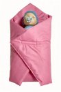 SDS Rychlozavinovačka pro panenky Růžová Bavlna, výplň: Polyester, 1x 60x60 cm