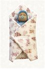 SDS Rychlozavinovačka pro panenky Aloha Bavlna, výplň: Polyester, 1x 60x60 cm Pro panenky - rychlozavinovačky