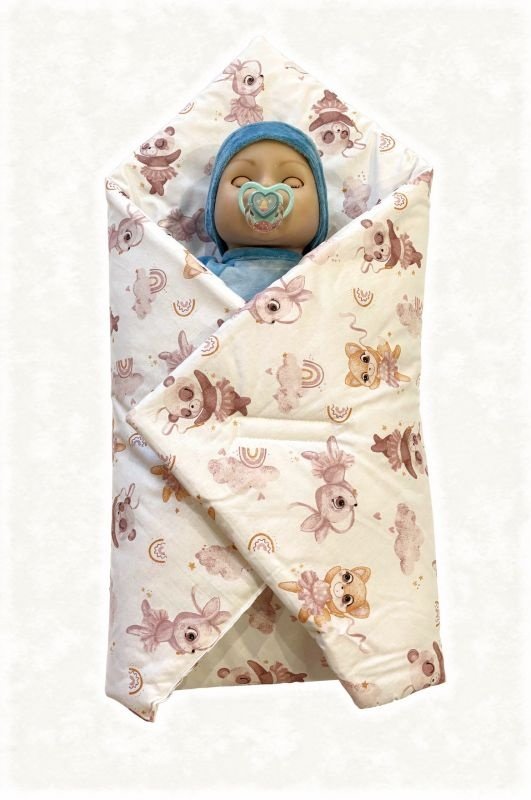 SDS Rychlozavinovačka pro panenky Aloha Bavlna, výplň: Polyester, 1x 60x60 cm - rychlozavinovačky