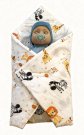 SDS Rychlozavinovačka pro panenky Safari Bavlna, výplň: Polyester, 1x 60x60 cm Pro panenky - rychlozavinovačky