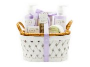 Dárkový koš pro ženy Elegant Gift set Lily and iris 7v1