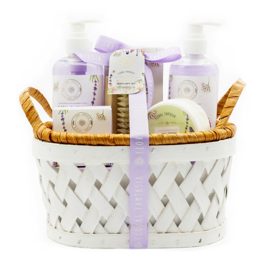 Dárkový koš pro ženy Elegant Gift set Lily and iris 7v1 - Dárkové sady