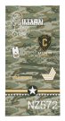 DETEXPOL Osuška Army Bavlna - Froté, 70/140 cm