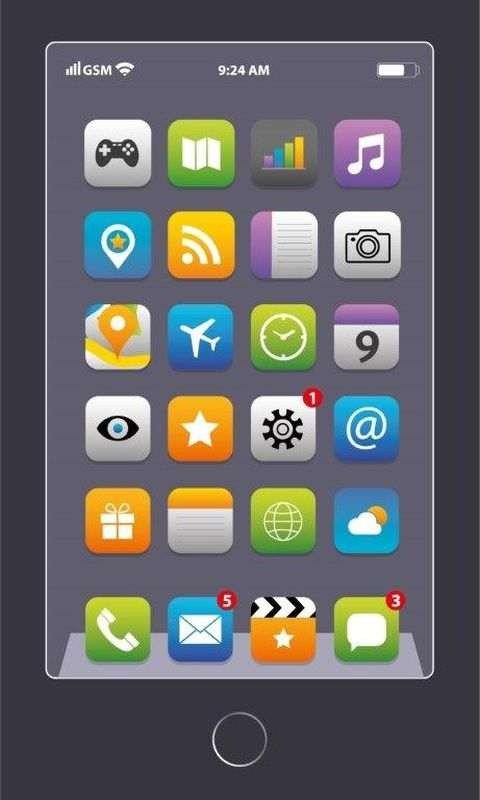 DETEXPOL Dětský ručník Telefon Grey Bavlna - Froté, 50/30 cm - Dětské ručníky 50x30 cm