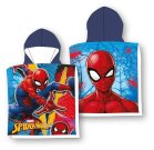 Osušky,ručníky, ponča ponča - FARO Pončo Spiderman pavučina Bavlna - Froté, 55/110 cm FARO Pončo Spiderman pavučina Bavlna - Froté, 55/110 cm