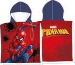 FARO Pončo Spiderman red Bavlna - Froté, 55/110 cm Osušky,ručníky, ponča - ponča
