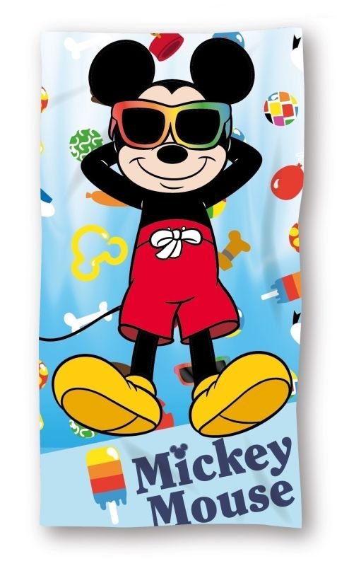 FARO Osuška Mickey léto Bavlna - Froté, 70/140 cm - plážové osušky