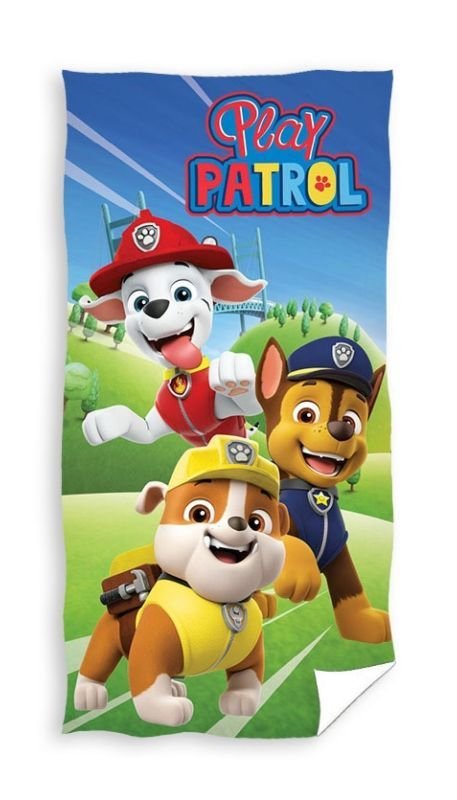 FARO Osuška Micro Paw Patrol play Polyester, 70/140 cm - plážové osušky