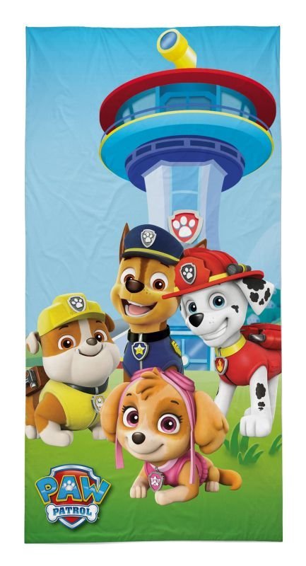 Osušky,ručníky, ponča - plážové osušky - DETEXPOL Osuška Paw Patrol Bavlna - Froté, 70/140 cm DETEXPOL Osuška Paw Patrol Bavlna - Froté, 70/140 cm - plážové osušky
