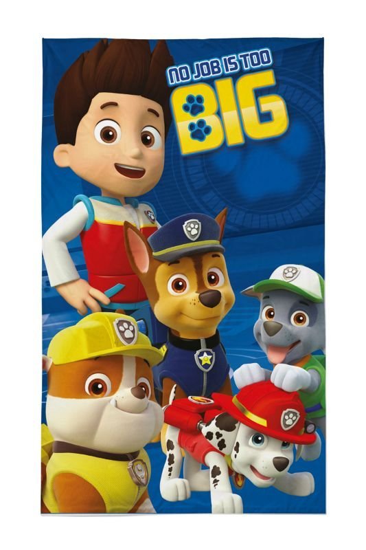 DETEXPOL Dětský ručník Paw Patrol no job Bavlna - Froté, 50/30 cm - Dětské ručníky 50x30 cm