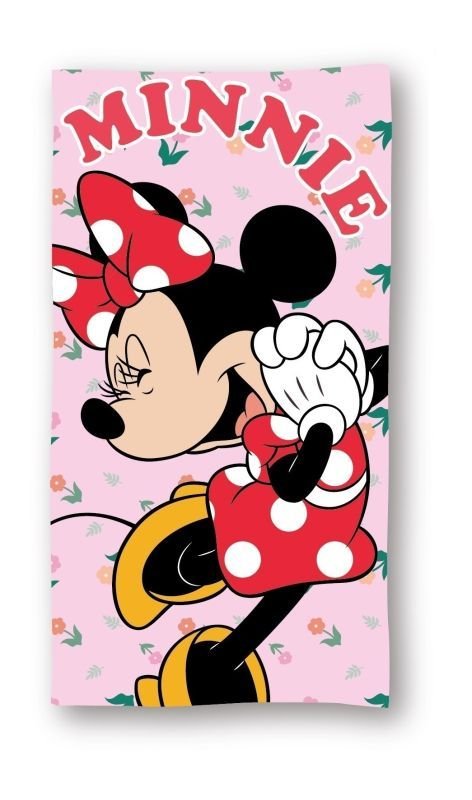 FARO Osuška Micro Minnie léto Polyester, 70/140 cm - plážové osušky