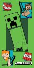 JERRY FABRICS Osuška Minecraft Creeper Coming Bavlna - Froté, 70/140 cm Osušky,ručníky, ponča - plážové osušky