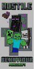 JERRY FABRICS Osuška Minecraft Hostile Behaviour Bavlna - Froté, 70/140 cm Osušky,ručníky, ponča - plážové osušky