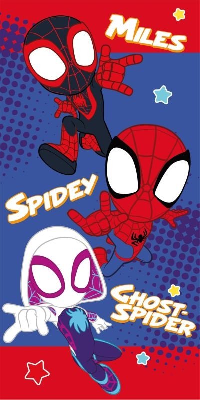Osušky,ručníky, ponča - plážové osušky - JERRY FABRICS Osuška Spidey Bavlna - Froté, 70/140 cm JERRY FABRICS Osuška Spidey Bavlna - Froté, 70/140 cm - plážové osušky