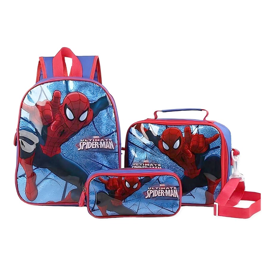 Dětský školní set Spiderman 3v1 - Školní sety
